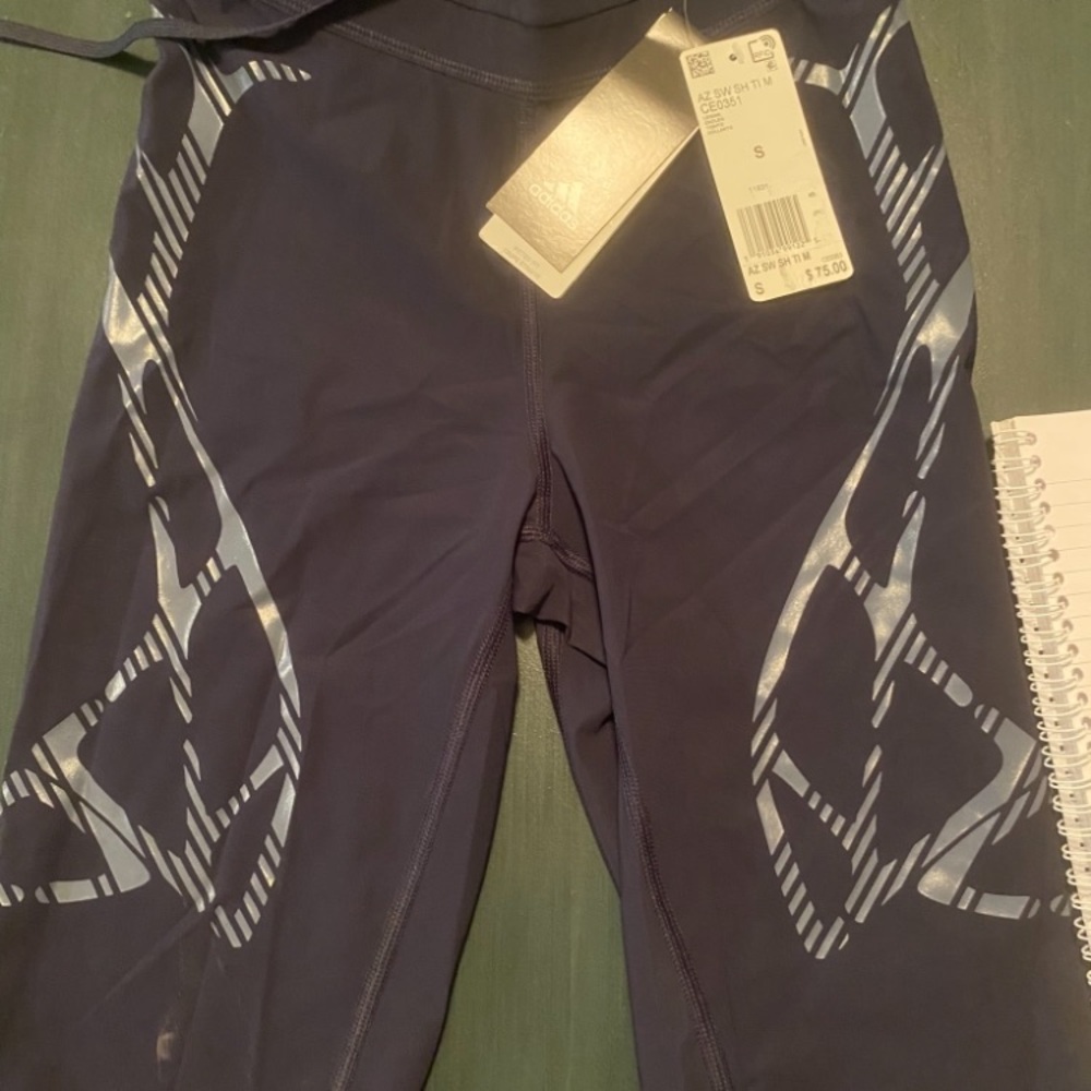 Adidas Kids Navy excercise shorts
